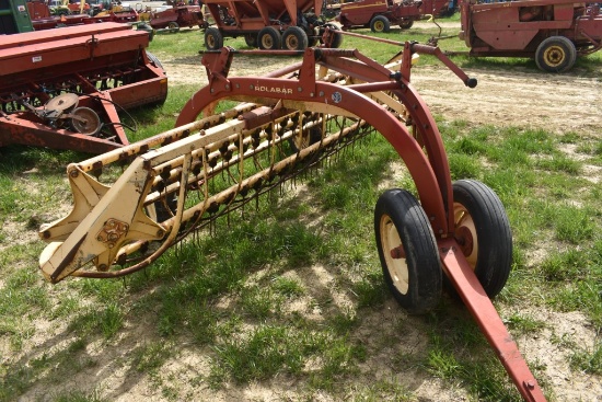 New Holland 258 Rolabar Rake with Dolly wheel