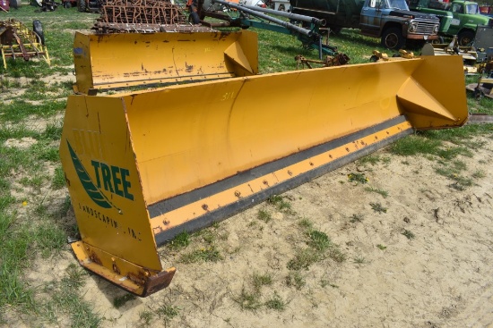 Pro-Tech 14' snow pusher
