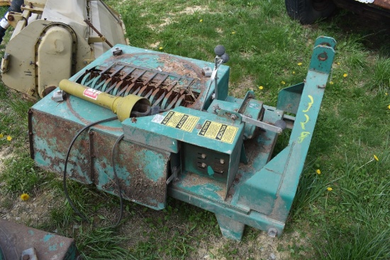 Square Bale bedding Chopper without tub