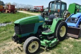 John Deere 4400 Tractor with Mower Deck
