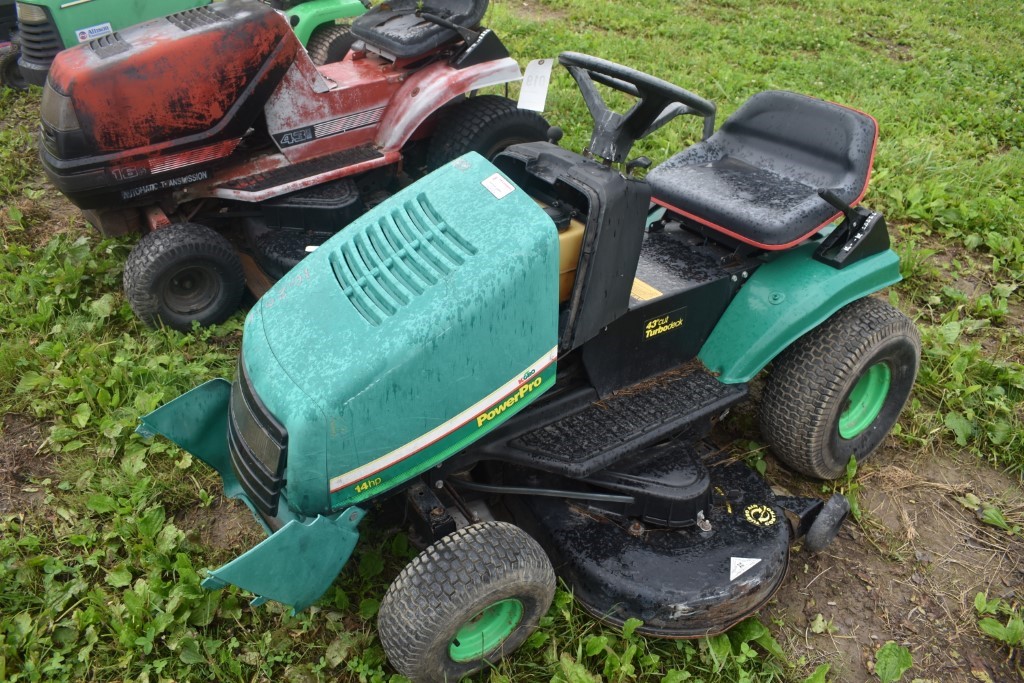 Power pro riding lawn mower sale