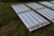 25 Pieces of 10' Sections of Galvanized Corrugated Metal Paneling