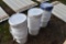 15 Food Grade 5 Gallon Pails with lids