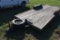 1956 Flat bed 17' long Bumper Pull Trailer