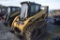 CAT 252B Skidsteer with Metal Tire Tracks