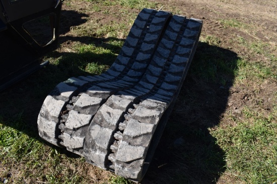 Pair of Rubber Excavator Tracks for a Bobcat E 45