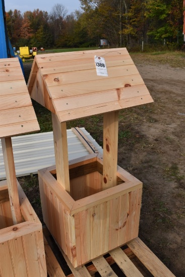 Wooden Wishing Well