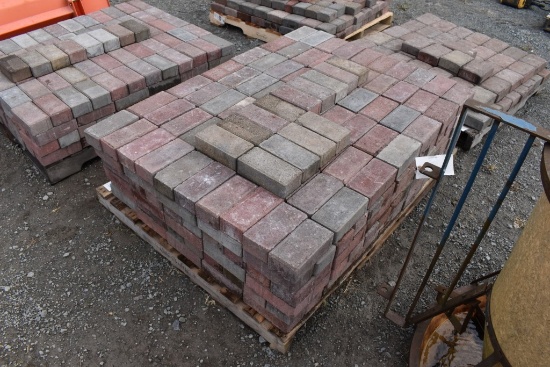 Pallet of 8" x 4" x 2" Pavers