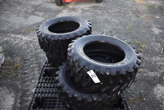 4 New Camso 10-16.5 Skidsteer Tires