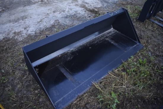 New 72" Quick attach Skidsteer Bucket