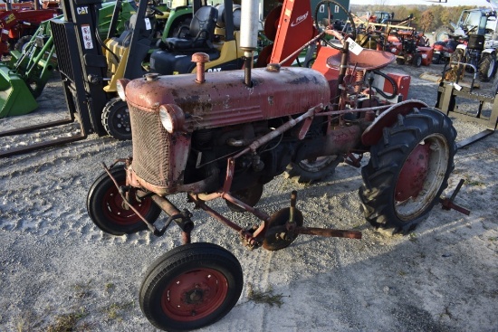 Farmall Cub Tractor with Belly Tool bar