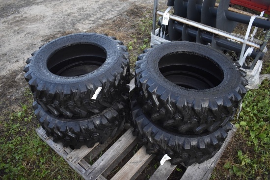 4 New Camso 10-16.5 Skidsteer Tires
