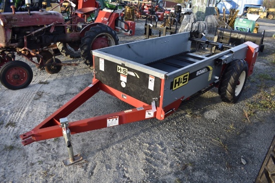 New H & S 80GD Manure Spreader