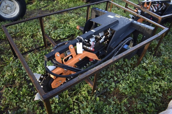 New Mower King Quick Attach Trencher Model No. ECSSCT72