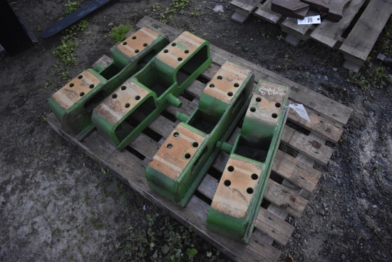 4 John Deere Weight Brackets