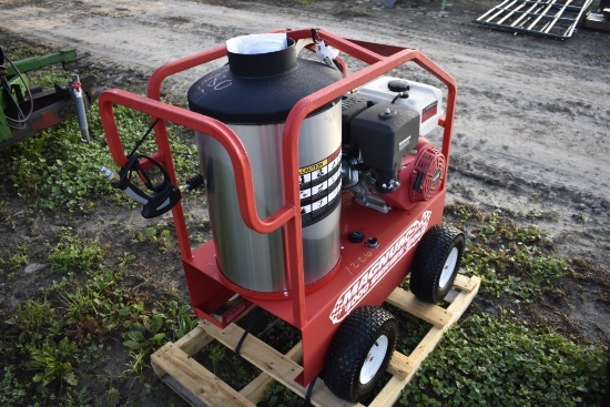 New Magnum 4000 Series Gold Hot Water Pressure Washer
