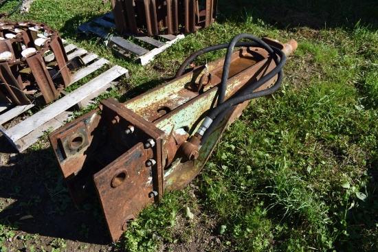 Excavator Jack Hammer