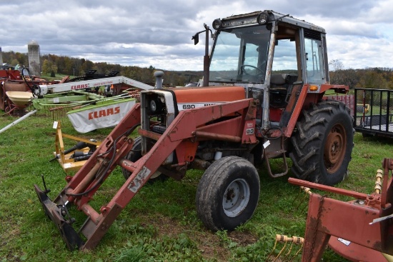 Massey Ferguson 690 Tractor with Loader