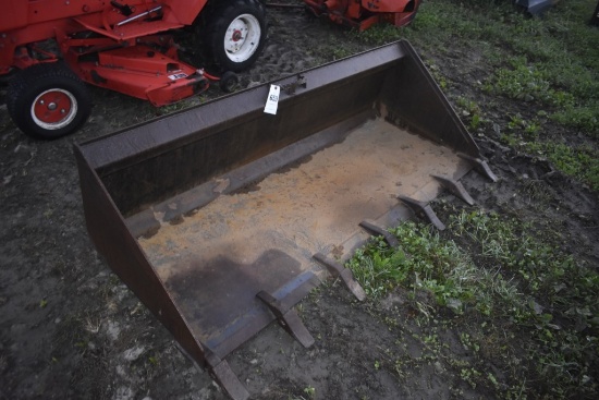 Quick Attach 72" Skidsteer Bucket