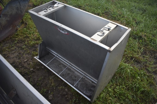 40" Long Stainless Steel Hog Feeder