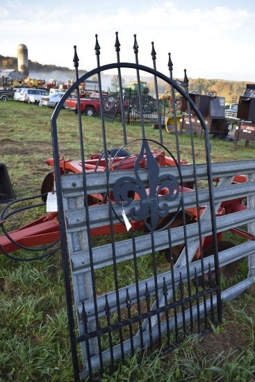 4' Iron Entrance Gate