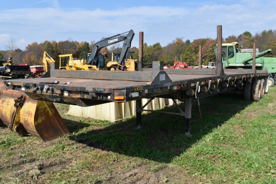 1991 Comet Step Deck Equipment Trailer