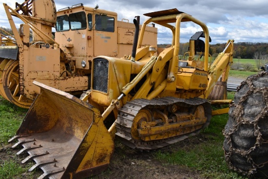 John Deere 450 Crawler Loader with Back Hoe