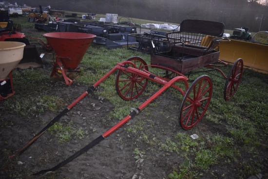 Horse Drawn Buck Board Wagon