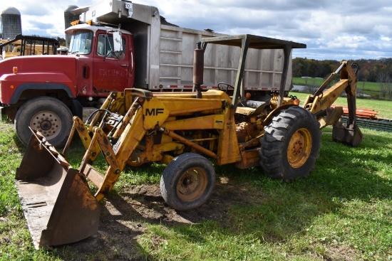 Massey Ferguson 34 Back Hoe and Loader
