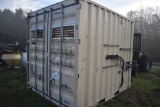 Shipping Container Self Contained Electrical Conversion unit