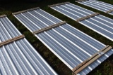 25 Pieces of 10' Sections of Galvanized Corrugated Metal Paneling