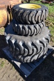 Set of 4 Like New AG Tires for a John Deere Tractor