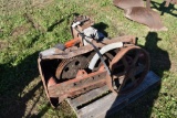 Electric Motor and Pully of Barn Cleaner
