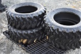 4 new Camso 10-16.5 Skidsteer tires