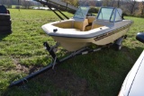 Imperial ASI Boat with Johnson Motor and Trailer