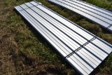 36 Pieces of 12' Sections of Galvalume Corrugated Metal Roofing