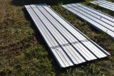 36 Pieces of 14'Sections of Galvalume Corrugated Metal Paneling