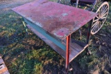 Welding Table on casters