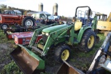 John Deere 4600 Tractor Loader Back Hoe