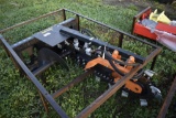 New Mower King Quick Attach Trencher Model No. ECSSCT73