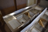 Stainless Steel 3 Bay Sink