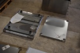 Two Stainless Steel Prep Table tops