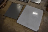 Two Stainless Steel Prep Table tops