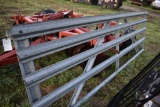 12' Galvanized Farm Gate
