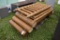 Wood Cabin Railing