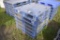 6 Blue plastic pallets