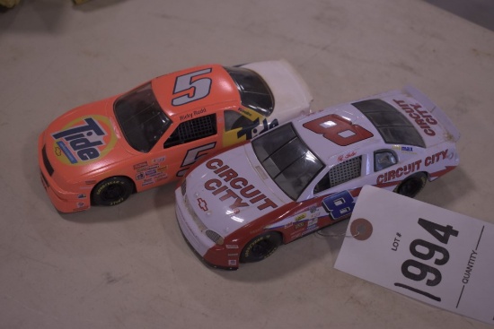 #5 Tide and #8 Circuit City Stock Cars