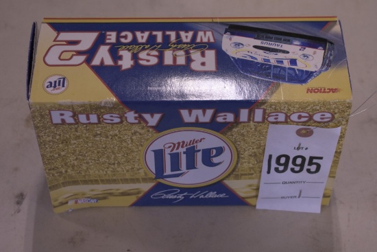 Action Racing Collectables Rusty Wallace Miller Lite 1999 Limited Edition Stock Car