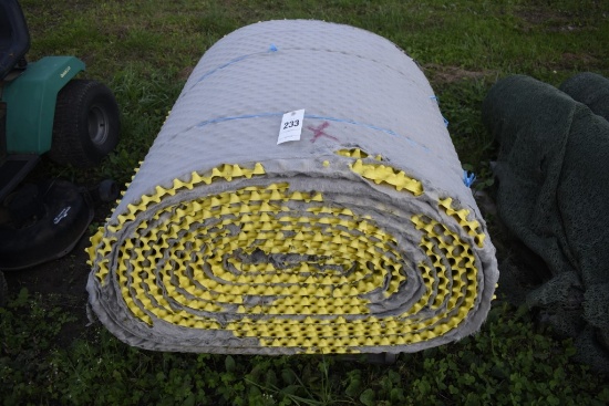 Roll of egg shell plastic
