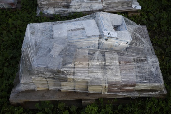 Pallet of misc. sized tiles